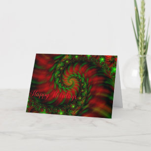 Kaleidoscope Christmas Holiday Card