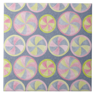 Kaleidoscope Circles Tile