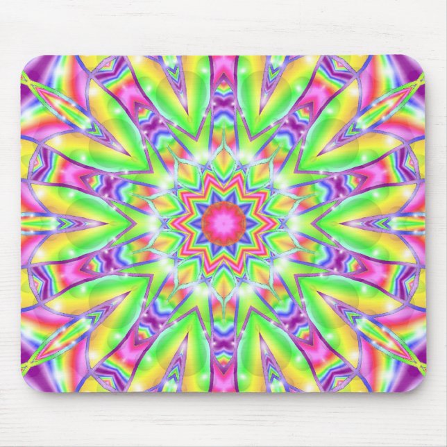 Kaleidoscope Circus Mouse Mat (Front)
