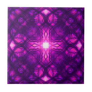 Kaleidoscope cross pattern tile