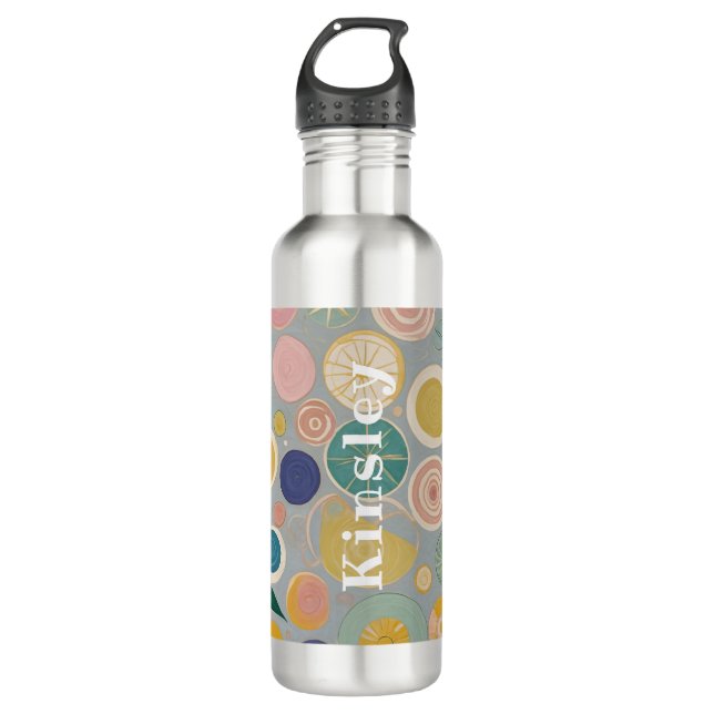 Kaleidoscope Dream Personalised 710 Ml Water Bottle (Front)
