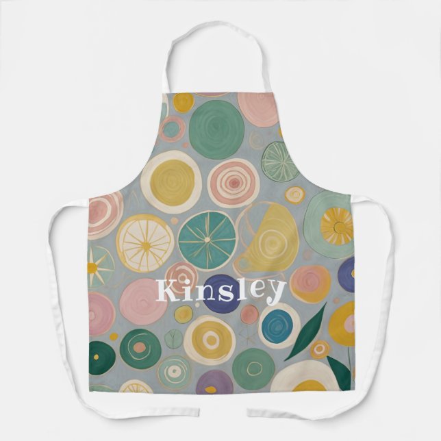 Kaleidoscope Dream Personalised Apron (Front)