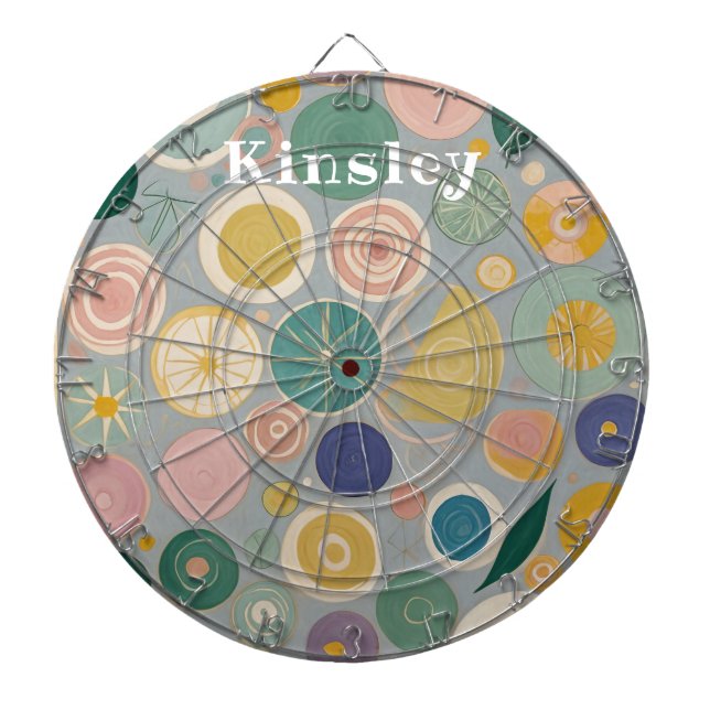 Kaleidoscope Dream Personalised Dartboard (Front)