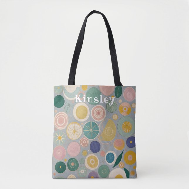 Kaleidoscope Dream Personalised Tote Bag (Front)