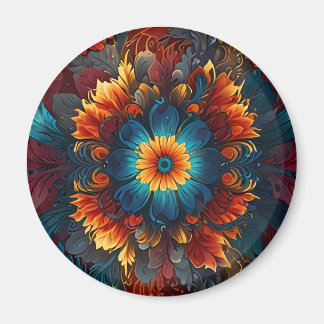 Kaleidoscope Dreams Colourful and Hypnotic  Magnet