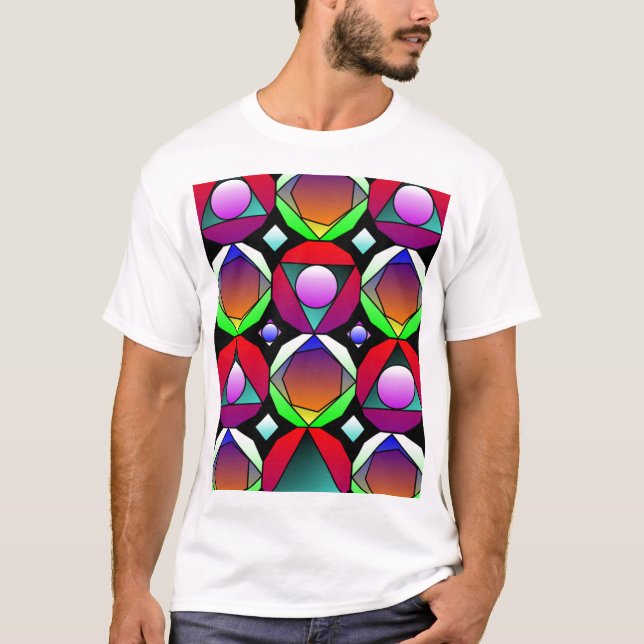 Kaleidoscope Explosion T-Shirt (Front)