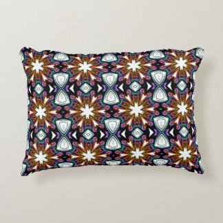 kaleidoscope floral pattern decorative cushion