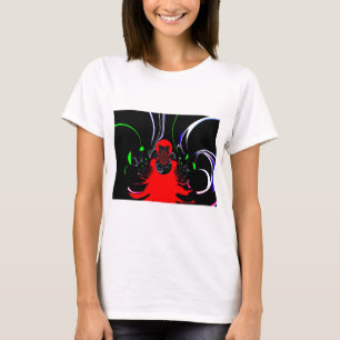 Kaleidoscope Fluid Art Print T-Shirt