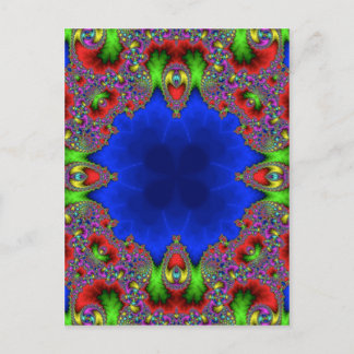 Kaleidoscope Fractal 483 Postcard