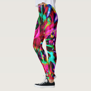 Kaleidoscope Fractal - Apophysis I + your ideas Leggings