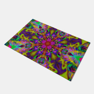 Kaleidoscope Fractal - Apophysis II + your ideas Doormat