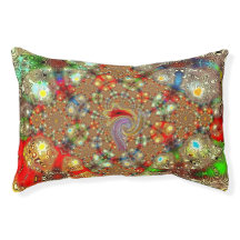 "Kaleidoscope Fury" (Small) Dog Bed