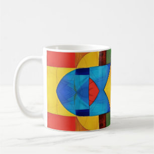 Kaleidoscope Geometry Coffee Mug