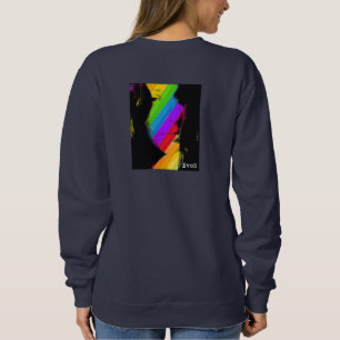 Kaleidoscope Girl: Crew Neck Sweatshirt