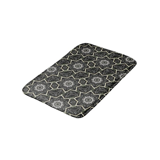 Kaleidoscope Gothic Small HB diag Bath Mat (Angled)