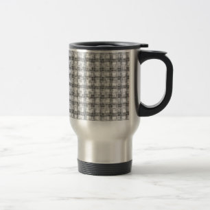 Kaleidoscope Grau Travel Mug