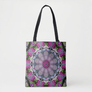 Kaleidoscope grist mill tote bag
