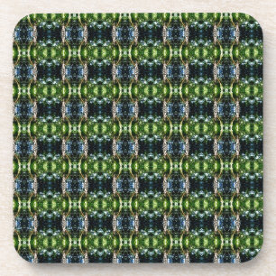 Kaleidoscope Grün Coaster