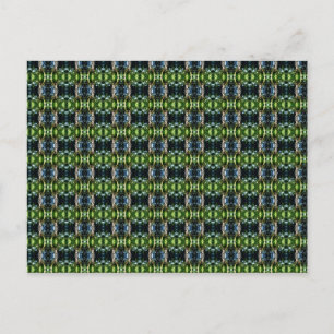 Kaleidoscope Grün Postcard