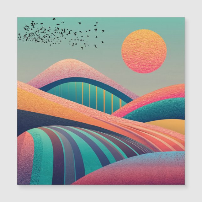 Kaleidoscope Hills Landscape (Front)