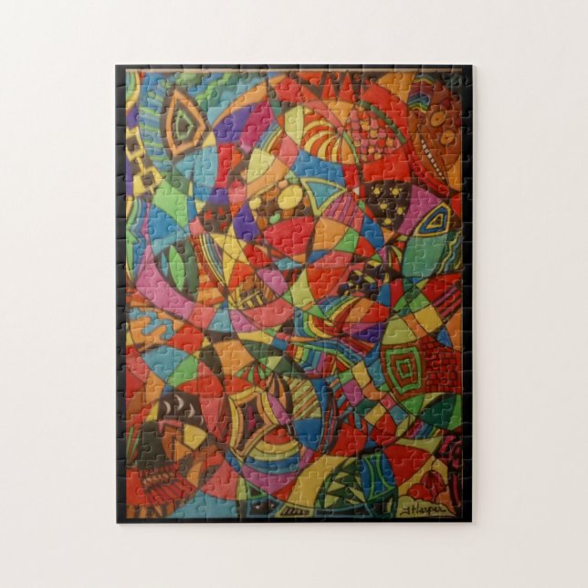 "Kaleidoscope" Jigsaw Puzzle (Vertical)