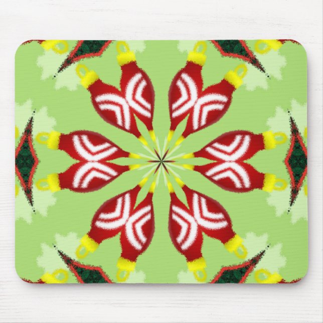 Kaleidoscope ‘K1 SQ’ Mouse Mat (Front)