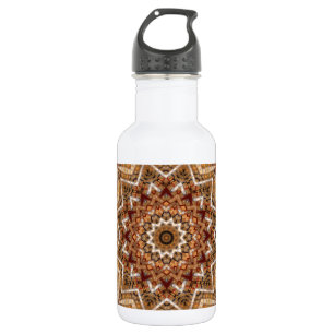 Kaleidoscope Light Brown Star 532 Ml Water Bottle