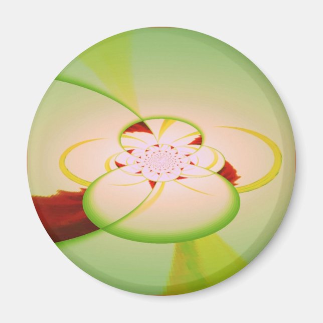 Kaleidoscope Magnet - Abstract Design (Front)