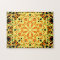 Kaleidoscope Mandala Art Energy Flower Yellow