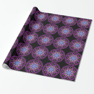 Kaleidoscope Mandala Art Gift Wrapping Paper 5