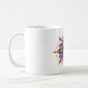Kaleidoscope Mandala Eye Coffee Mug