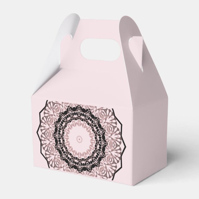 Kaleidoscope , mandala favour box (Back Side)