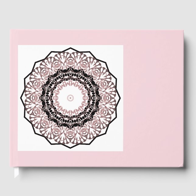 Kaleidoscope , mandala guest book (Front)