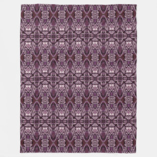 Kaleidoscope Mini Fractal IV + your ideas Fleece Blanket