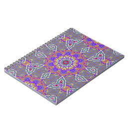 Kaléïdoscope moderne en relief notebook