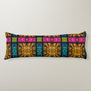 Kaleidoscope Mosaic II + your ideas Body Cushion