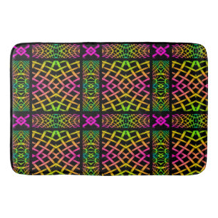 Kaleidoscope Mosaic III + your ideas Bath Mat