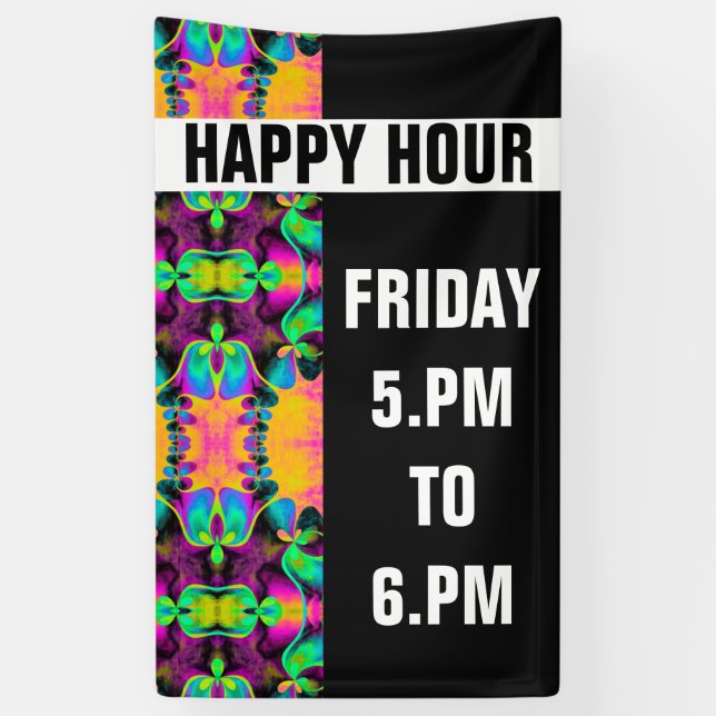 Kaleidoscope Mosaic V + your ideas Banner (Vertical)