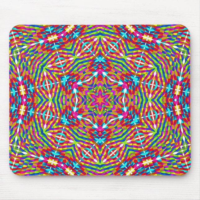 Kaleidoscope Mouse Mat (Front)