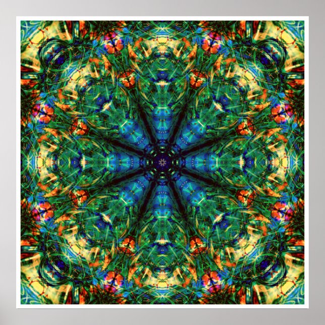 Kaleidoscope of Colors Poster (Front)