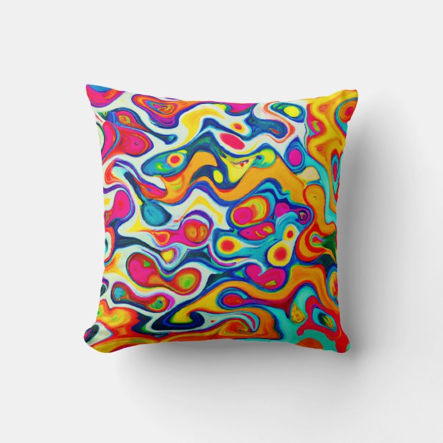 Kaleidoscope of Colours Cushion (Front)