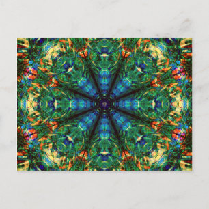 Kaleidoscope of Colours Postcard