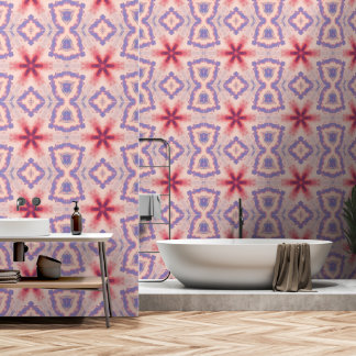 Kaleidoscope of Pink and Purple Sky Wallpaper