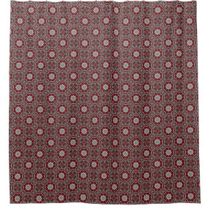 Kaleidoscope ornament shower curtain
