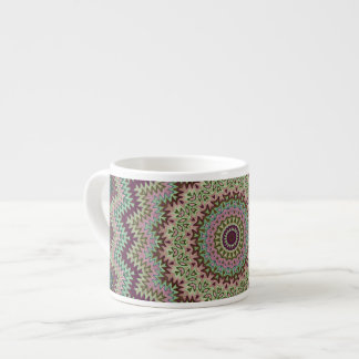 Kaleidoscope Pattern Espresso Mug