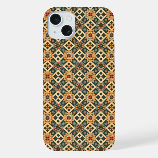 Kaleidoscope Pattern iPhone Case (Back)