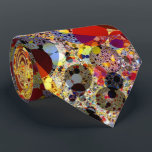 Kaleidoscope Pebbles Mosaic Fractal Art Modern  Tie<br><div class="desc">The concept of ordered chaos and the beauty of spherical forms. Boho style fractal art modern artistic pattern.</div>