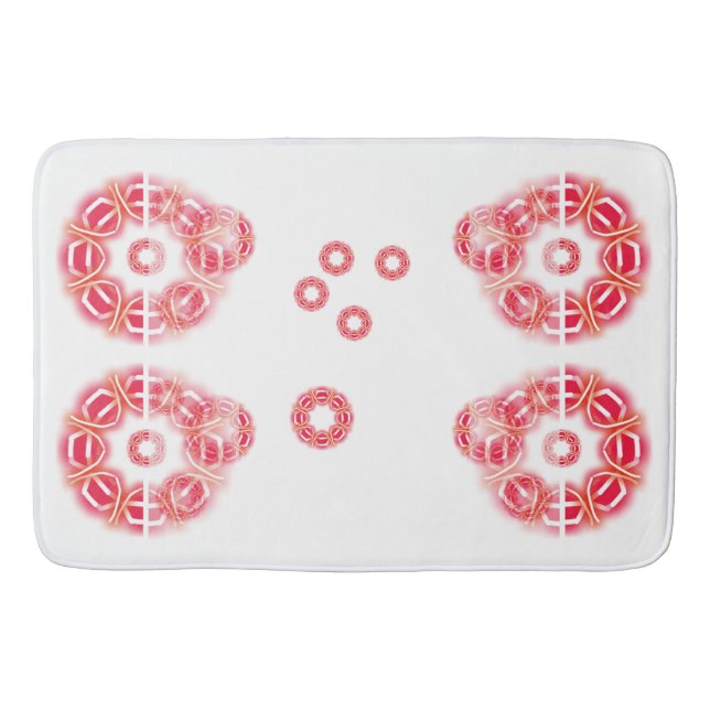 Kaleidoscope Prints  Bath Mat (Front)