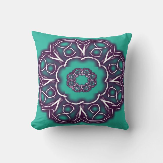 Kaleidoscope Prints  Cushion (Front)