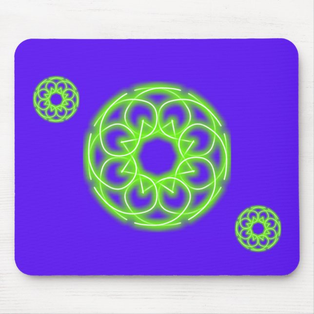 Kaleidoscope Prints Mouse Mat (Front)